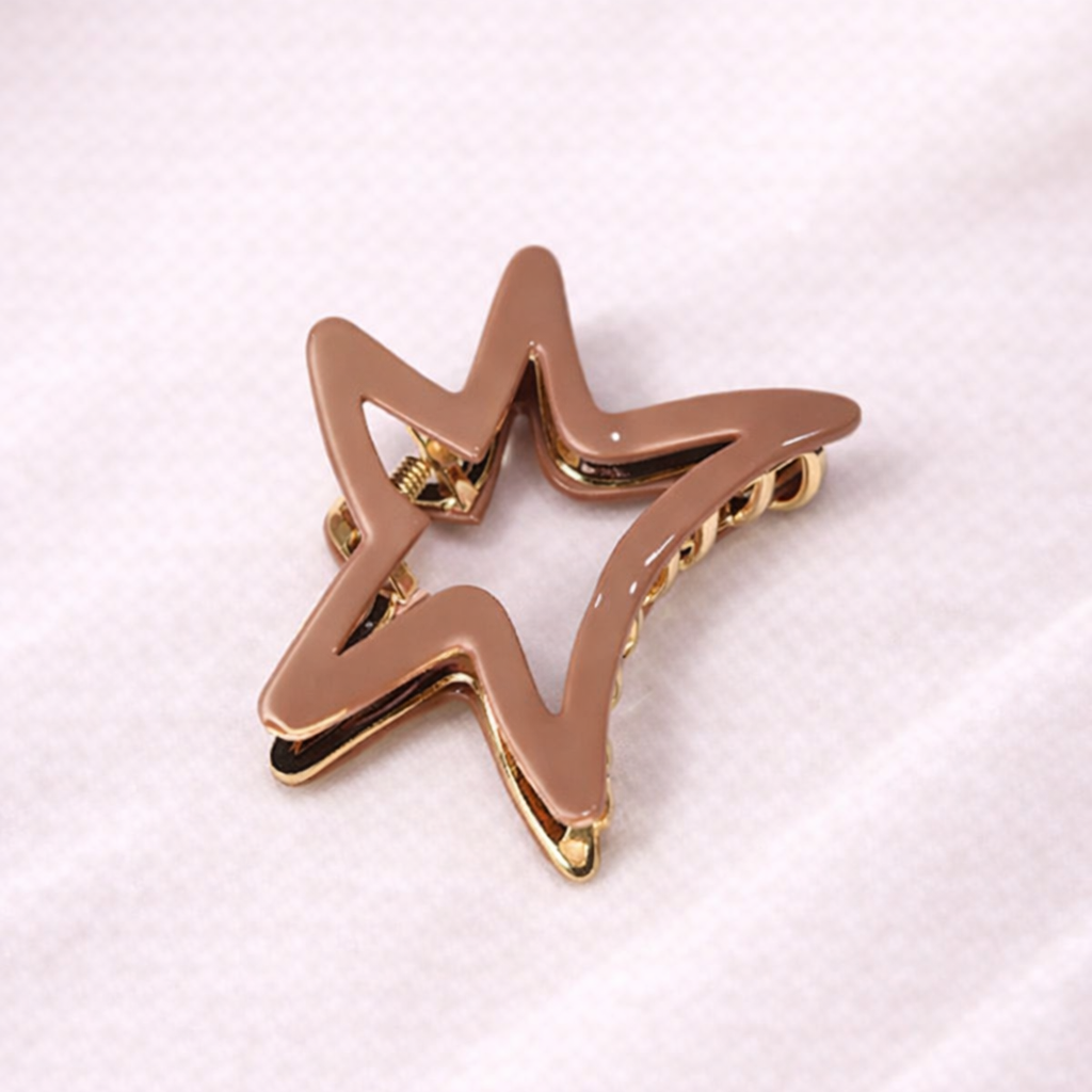 Skřipec do vlasů STARLINE – cappuccino2